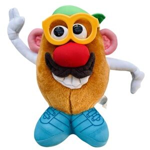 VTG 1998 Nanco Hasbro Mr. Potato Head Plush Toy With Glasses